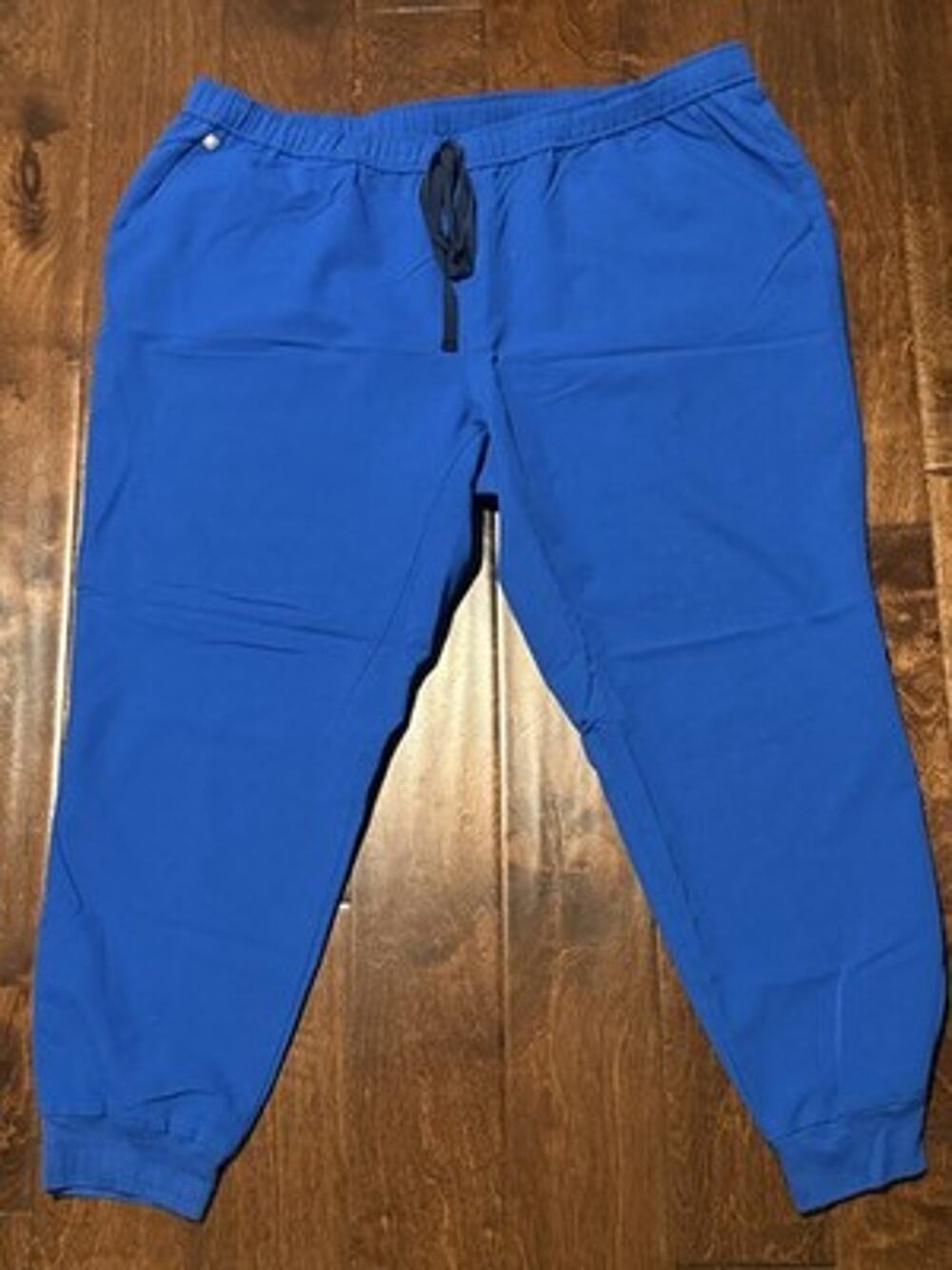 FIGS Mens Tansen Jogger Scrub Pants Blue 4XL/T Technical Collection Medical